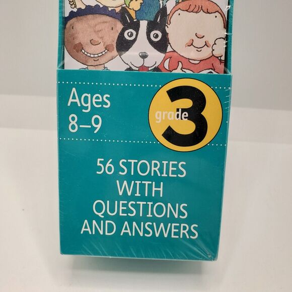Brain Quest 3rd Grade Reading Q&A Cards: 56 Stories with Questions Answers Gift - Picture 2 of 5